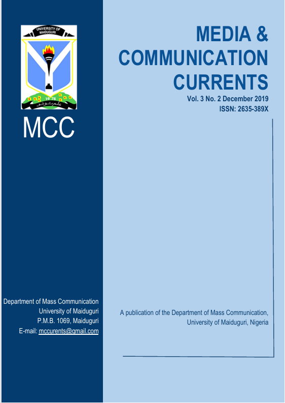 					View Vol. 3 No. 2 (2019): MEDIA &   COMMUNICATION  CURRENTS
				